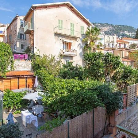 #40 Bright Sea View Suite For 6 2Mins Walk Port & Sea Villefranche-sur-Mer Bagian luar foto